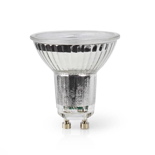 Nedis SmartLife LED-Spot | Wi-Fi | GU10 | 345 lm | 5 W | RGB / Varm til kølig hvid | 2700 - 6500 K | Energiklasse: G | Android™ / IOS | PAR16 | 1 stk