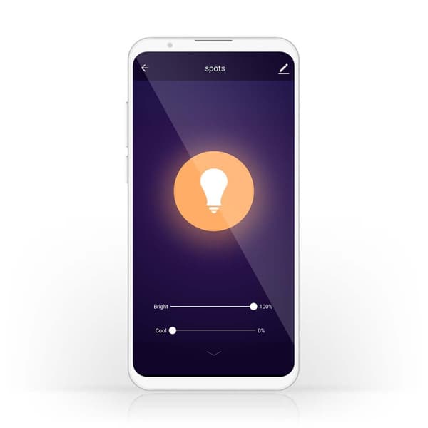 Nedis SmartLife LED-Lampor | Wi-Fi | E27 | 806 lm | 9 W | Varm till cool vit | 2700 - 6500 K | Android™ / IOS | Glödlampa | 1 st