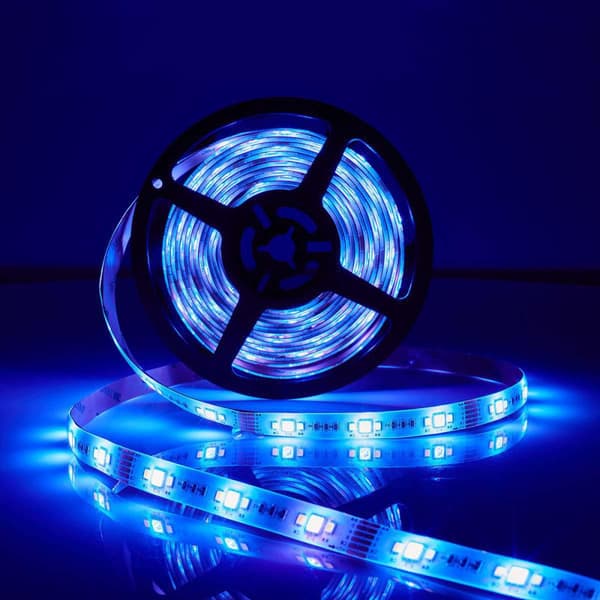 Nedis SmartLife LED-Nauha | Wi-Fi | Kylmä Valkoinen / Lämmin Valkoinen / RGB | SMD | 5.00 m | IP44 | 2700 - 6500 K | 960 lm | Android™ / IOS