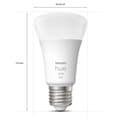 Miniatyrbild 4 av 9: Philips Hue White A60 E27 2-pack