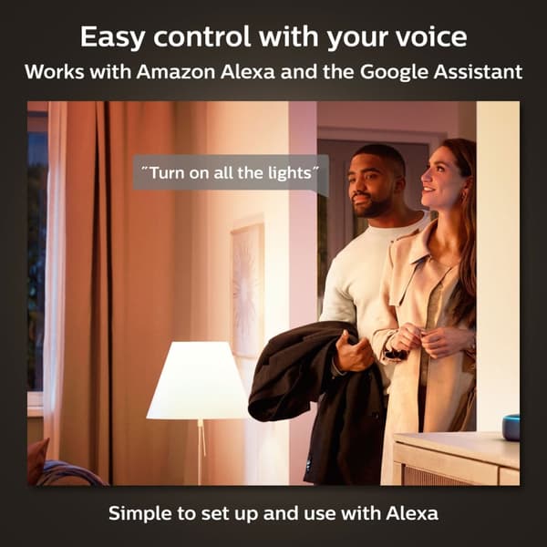 Philips Hue White A60 E27 2-pack
