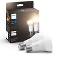Miniatyrbild 1 av 9: Philips Hue White A60 E27 2-pack