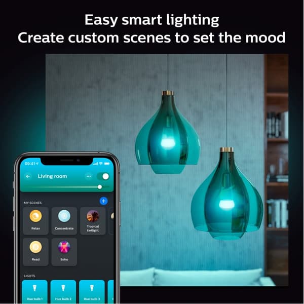 Philips Hue White Colour Ambiance E27 1100lm 1-pakning