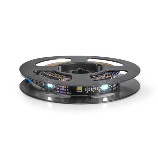 Nedis SmartLife LED-Nauha | Bluetooth® | Lämmin Valkoinen / RGB | SMD | 2.00 m | IP20 | 2700 K | 380 lm | Android™ / IOS