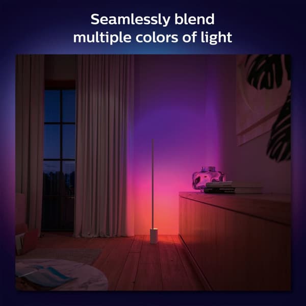Philips Hue Gradient Signe Golvlampa White and Color Ambiance  Vit
