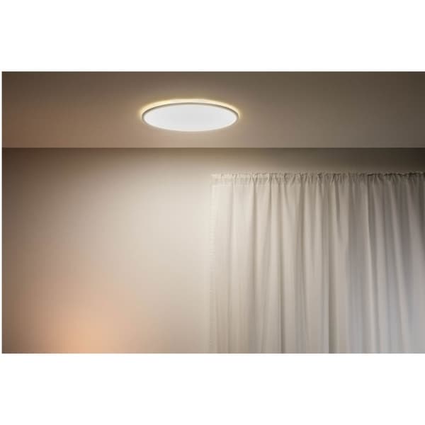 WiZ WiFi SuperSlim Ceiling Ø550 32W varm-kald hvit
