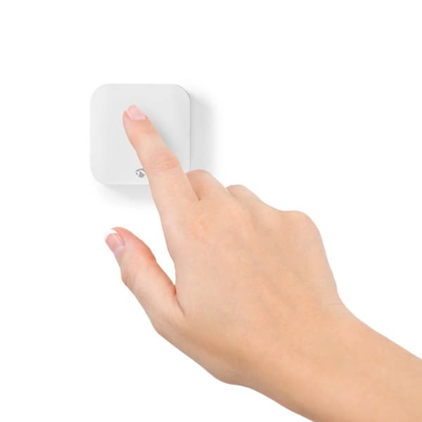 Nedis SmartLife Strömbrytare | Zigbee 3.0 | Väggfäste | Android™ / IOS | Plast | Vit