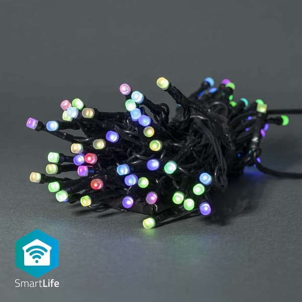 Nedis SmartLife Julbelysning | Sträng | Wi-Fi | RGB | 42 LED's | 5.00 m | Android™ / IOS