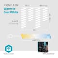 Pikkukuva 10 / 11: Nedis SmartLife Jouluvalot | Jääpuikko | Wi-Fi | Lämpimästä kylmään valkoiseen | 400 LED's | 8.00 m | Android™ / IOS