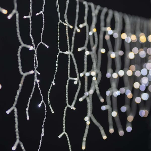 Nedis SmartLife Jouluvalot | Jääpuikko | Wi-Fi | Lämpimästä kylmään valkoiseen | 400 LED's | 8.00 m | Android™ / IOS