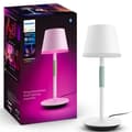 Miniatyrbillede 1 af 9: Philips Hue Go Portabel bordslampa Vit/Salviagrön