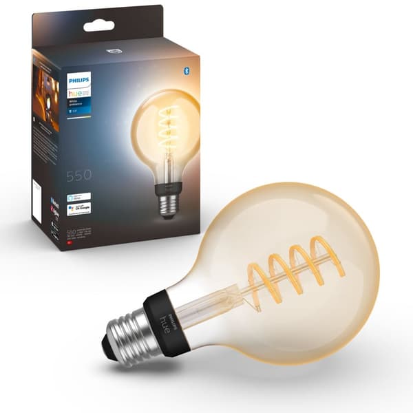 Philips Hue White Ambiance Filament E27 G93 Glob