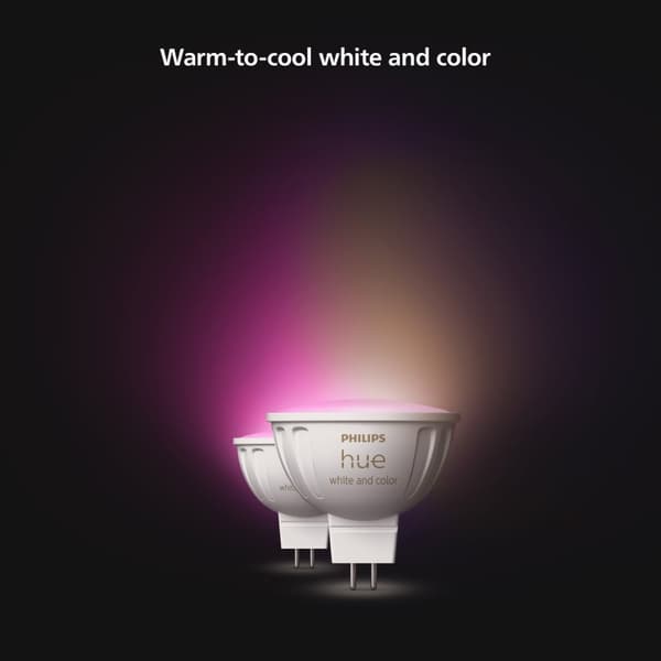 Philips Hue White Color Ambiance GU5.3 MR16 12V 400lm 2-pack