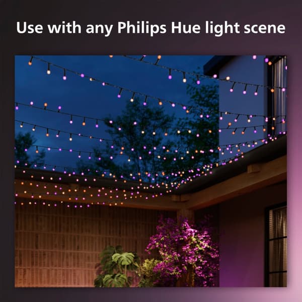 Philips Hue Festavia innendørs/utendørs lyskæde 500 LED 40 m
