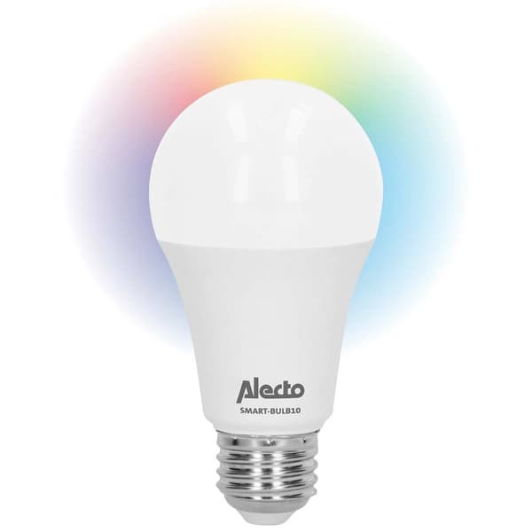 Alecto SMART-BULB10 Smart LED-färglampa med Wi-Fi
