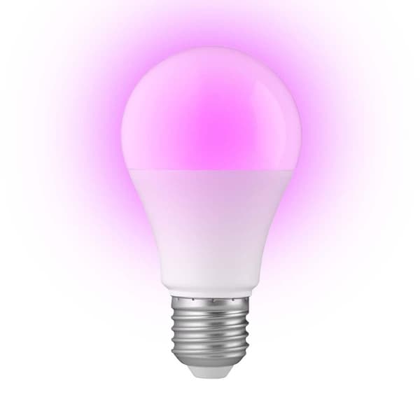 Alecto SMARTBULB10 Smart LED-farvelampe med Wi-Fi E27 9W