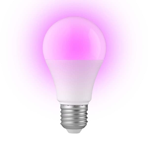 Alecto SMARTBULB10 Smart LED-fargelampe med Wi-Fi E27 9W