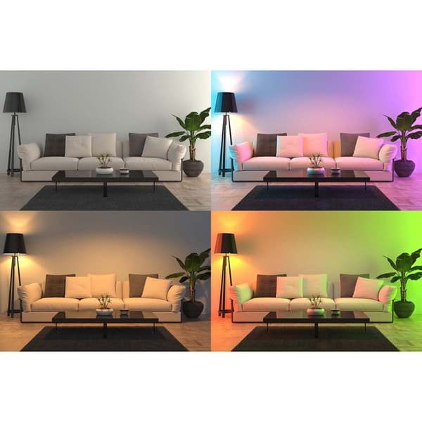 Alecto SMARTLIGHT30 Smart LED-färglampa med Wi-Fi