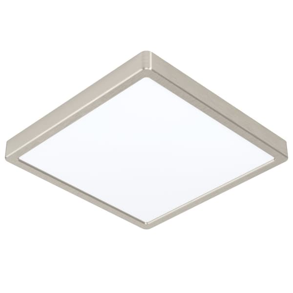 Eglo Fueva-Z taklampe i børstet stål 28,5x28,5 - TW - Zigbee, Bluetooth