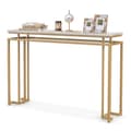Miniatyrbillede 4 af 8: Indgangsbord, 119x30x80 cm, Hvid Guld