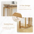 Miniatyrbillede 8 af 8: Indgangsbord, 119x30x80 cm, Hvid Guld
