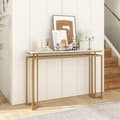Miniatyrbillede 1 af 8: Indgangsbord, 119x30x80 cm, Hvid Guld
