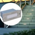 Miniatyrbillede 9 af 10: vidaXL 2 Sænkede LED trappelys 44 x 111 x 56 mm