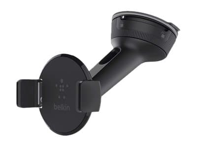 Belkin - Bilholder - Universal - Sugekop - dreje/vippe/roterbar - Sort Sort