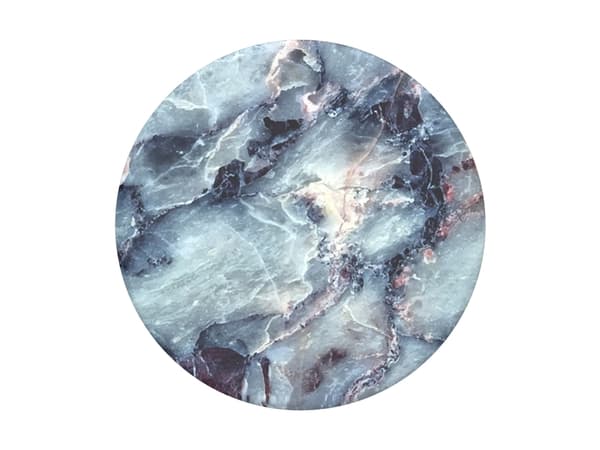 PopSockets Swappable PopGrip - Fingergrepp/vikbart ställ för mobiltelefon - marble blue