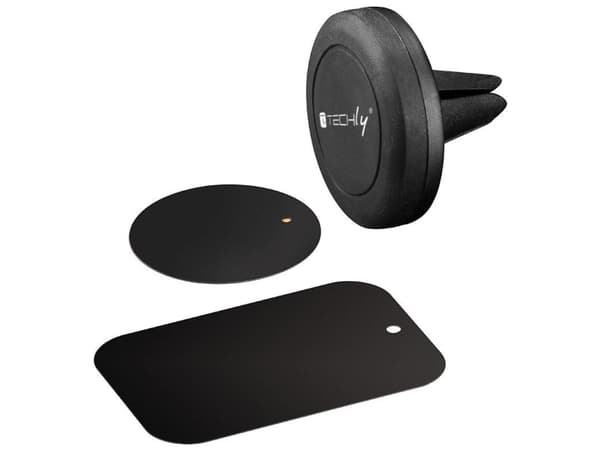 TECHly - Bilholder for mobiltelefon, navigatør - svart