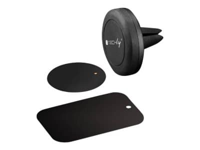 TECHly - Bilholder for mobiltelefon, navigatør - svart