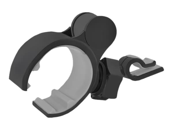 Qoltec - Bilhållare för mobiltelefon - svart