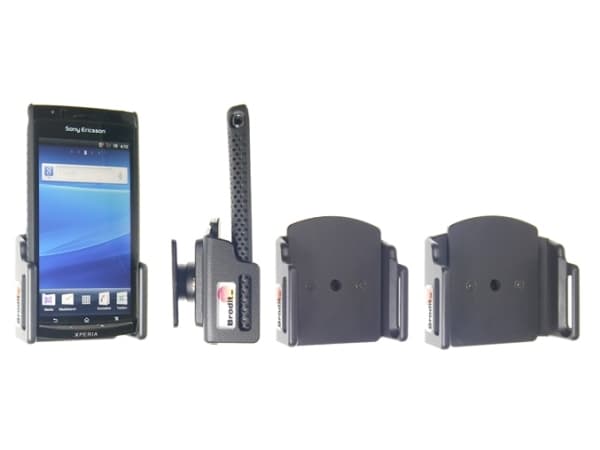 Brodit Passive holder with tilt swivel - Bilhållare för mobiltelefon - svart