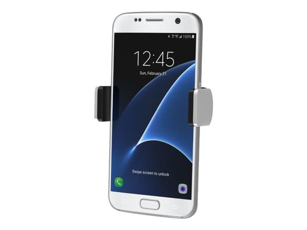 Belkin F7U017bt, Matkapuhelin/älypuhelin, Passiiviteline, Auto, Musta, Hopea
