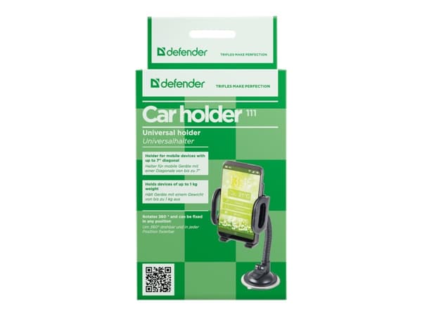 Defender Universal 111 - Bilhållare för digital AV-spelare, mobiltelefon, surfplatta, GPS