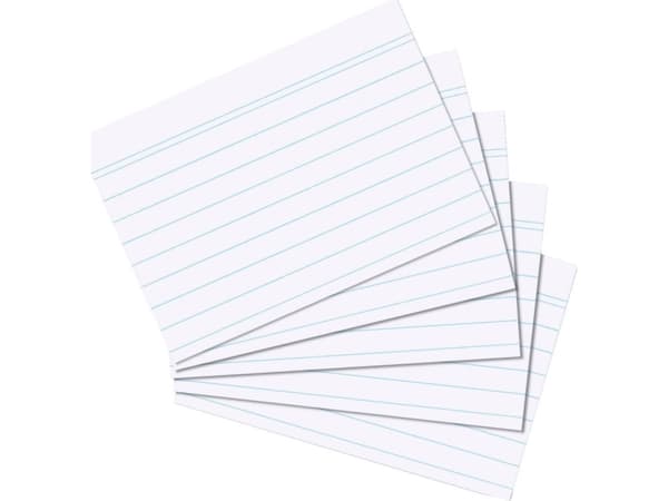 Herlitz 1150606, Hvit, 100 ark, 1 stykker