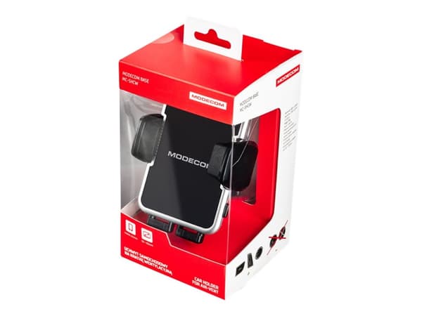 MODECOM BASE MC-SHCW-01 - Bilholder for mobiltelefon, navigasjonssystem - svart Sort