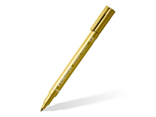 Marker Staedtler Metallic 8323-11 guld 1-2 mm (stk.)