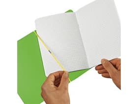 Herlitz 11361458, Vihreä, A4, 80 arkkia, 80 g/m², Neliöpaperi
