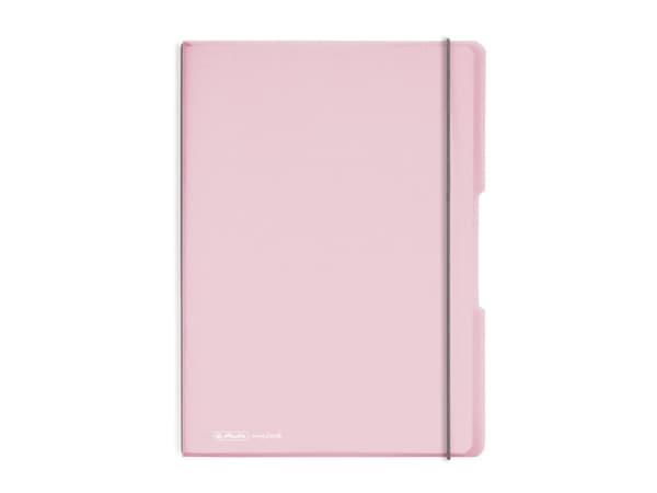 Herlitz 11408648 - Monokrom - Rosa - A4 - 80 ark - 80 g/m² - Innbundet
