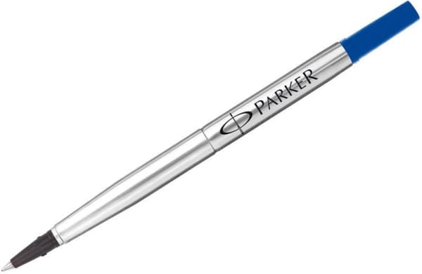 Parker 1950324, Blå, Medium, Rustfritt stål, 0,5 mm, Kulepenn, 1 stykker