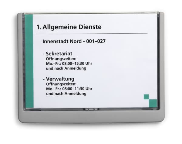 Dørskilt click -kyltti, 210 x 149 mm, A5-kokoinen brodeerauskirja
