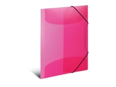 HERMA 19505, Polypropylen (PP), Rosa, Transparent, A4, 1 stk