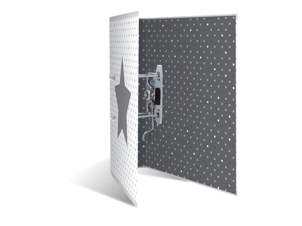 HERMA 7192, A4, Fotoark kartong, Hvit, 7 cm, 1 stykker