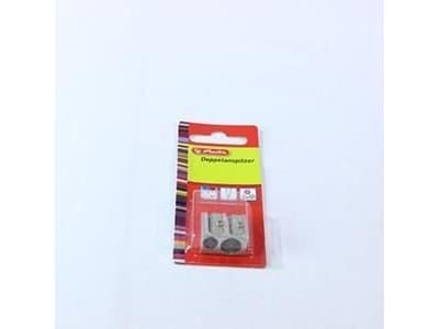 Herlitz 8680324, Manuell blyantspisser, Metallisk, Aluminium, Blister, 1 stykker