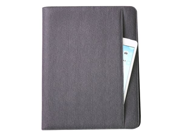 Genie 12668, Kunstig lær, Nylon, Sort, A4, Glidelås, 270 mm, 30 mm