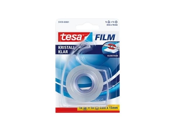 TESA 57470, 33 m, Gjennomsiktig, Polypropylen (PP), 15 mm, 1 stykker