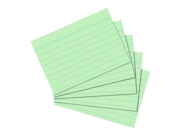Herlitz 1150655, Grønn, 100 ark, 1 stykker