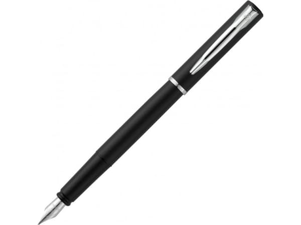 Waterman 2068196, Fastklämbar och indragbar penna, Svart, Rostfritt stål, Blå, Stål, Ambidextrous, Presentask