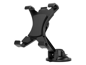 DELTACO ARM-C100 - Bilhållare för surfplatta - adjustable bracket, with suction cup - svart